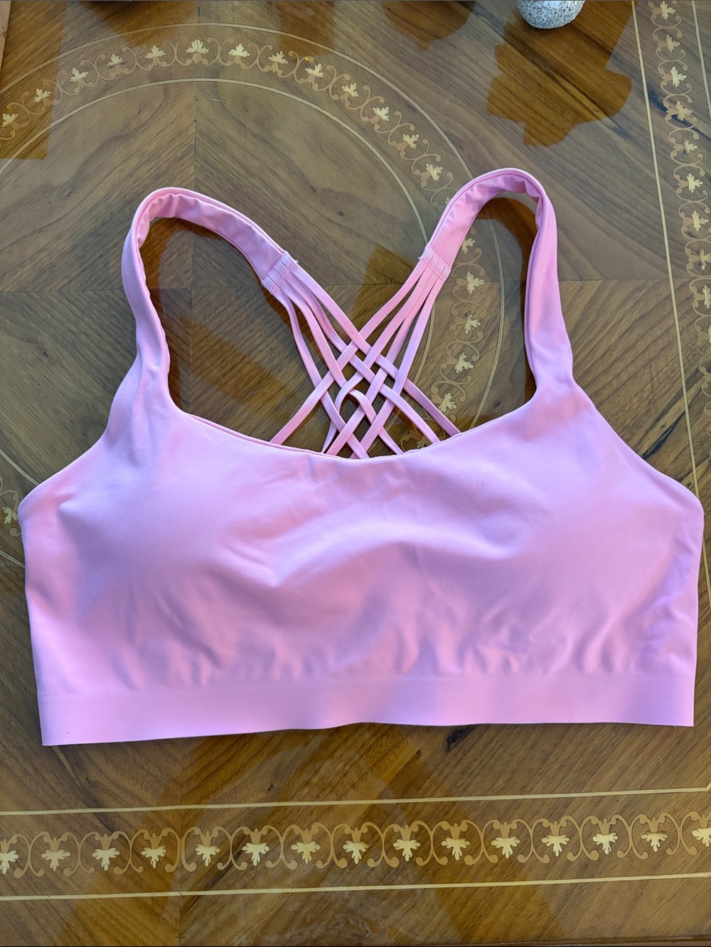 Lululemon FlexyFlex Strappy Yoga Bra Light Support, A-C Cups - L/XL